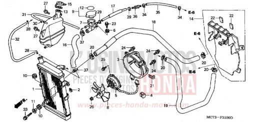 RADIATEUR FJS600A5 de 2005